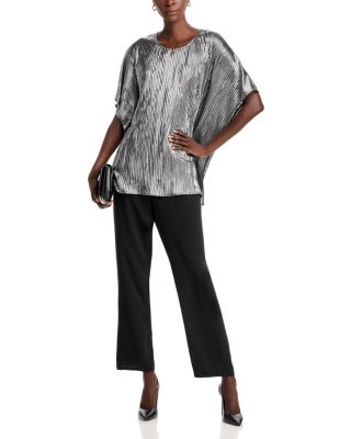 Pliss&amp;eacute; Caftan Top