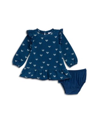 Splendid Ocean Heart Dress & Bloomer Set - Baby | Bloomingdale's