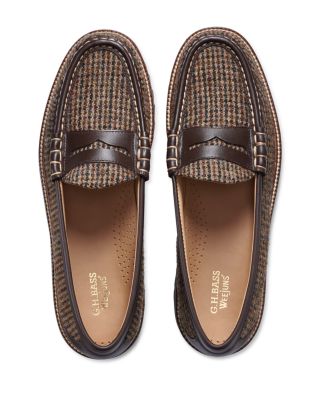 G.H.BASS G.H. BASS Men's Larson Harris Tweed Lug Loafers