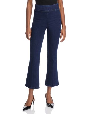 FRAME - Jetset Cropped Mini Bootcut Jeans in Keller