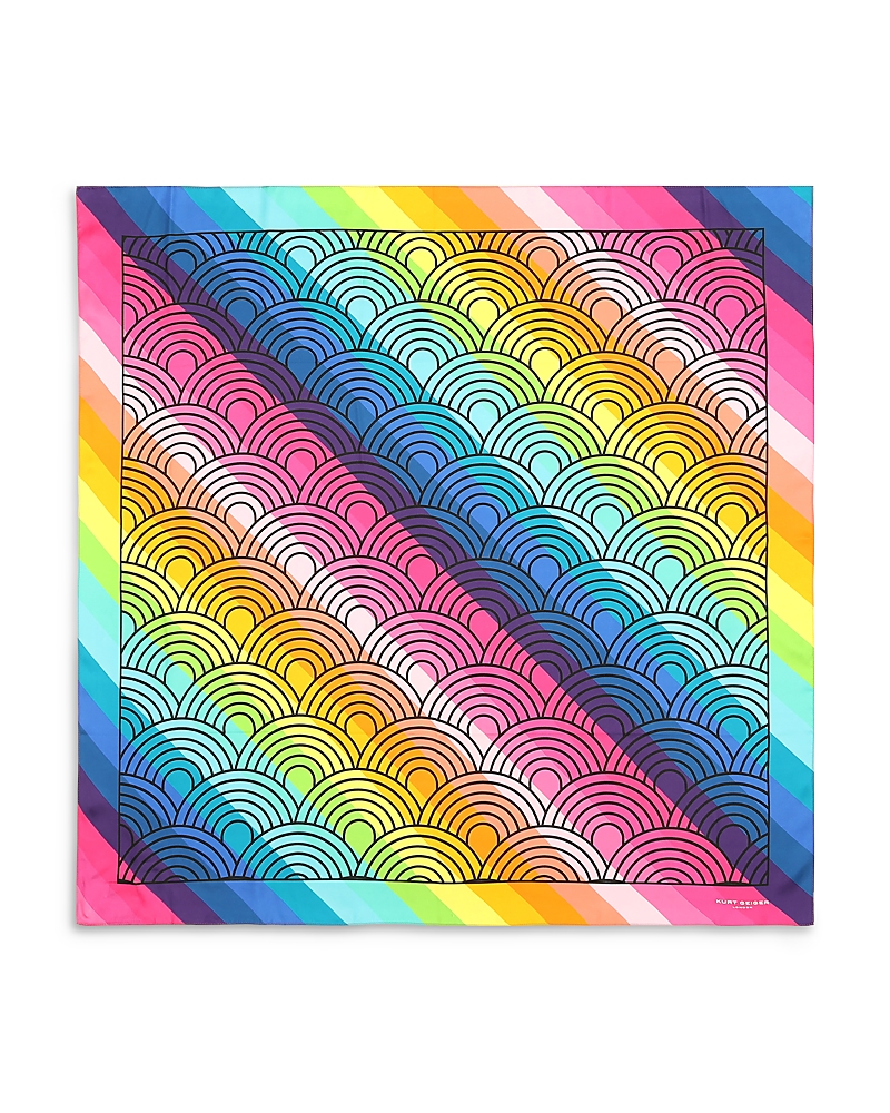 KURT GEIGER SOUTHBANK LARGE SQUARE SILK BANDANA