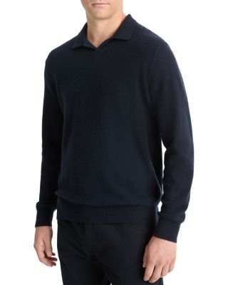 Vince - Boiled Cashmere Polo Sweater