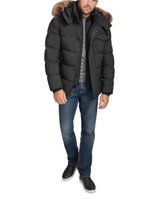 Forester Faux Fur Trim Down Jacket