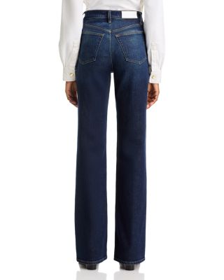 70s High Rise Bootcut Jeans in Barely Worn