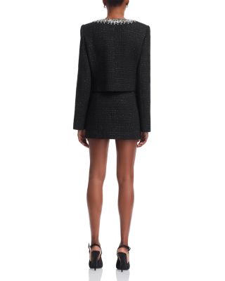 Randi Rhinestone Trim Jacket