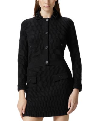 PINKO - Textured Knit Jacket