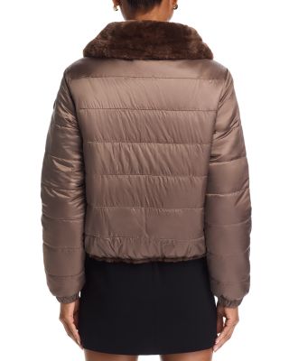 Jeon Reversible Faux Fur Jacket