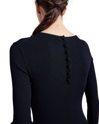 Elie Ribbed Knit Dress