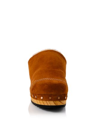 Women's Oak Cozy Clog Mules
