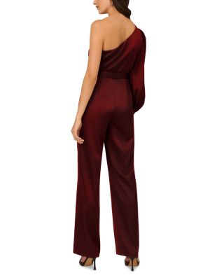 Stretch Satin Jumpsuit