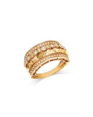 Bloomingdale's Fine Collection - Diamond Band Ring in 14K Yellow Gold, 0.60 tcw