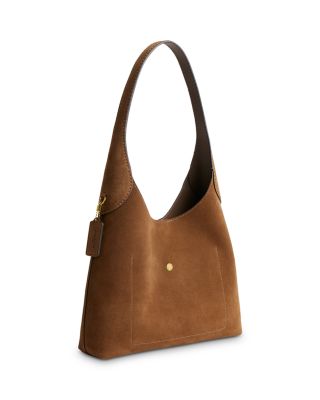 Brooklyn 28 Suede Shoulder Bag