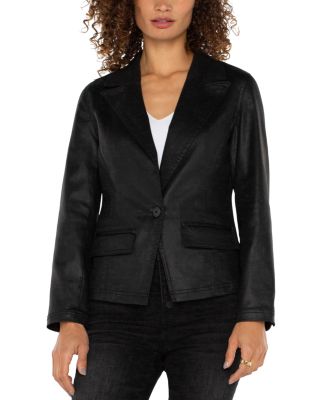 Liverpool Los Angeles - Coated One Button Blazer