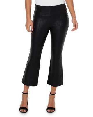 Liverpool Los Angeles - Stella Crackled Kick Flare Pants