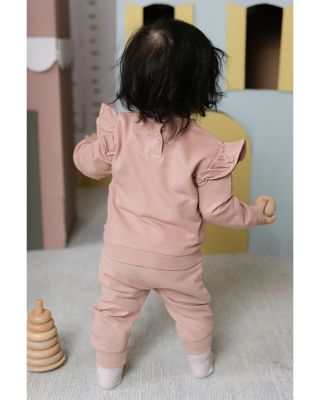 Unisex French Terry Ruffle Sweatshirt - Baby