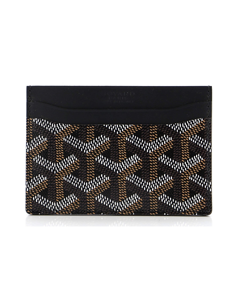 Pre-Owned Goyard Saint Sulpice Card Holder Coated Canvas