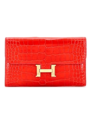 Pre-Owned HERMÈS - Long Constance Wallet Alligator