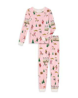 BedHead Pajamas - Unisex Bloomingdale's Shoppers Long Sleeve Pajama Set - Little Kid, Big Kid