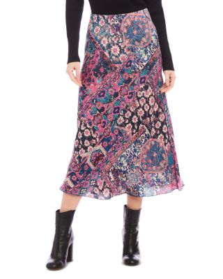 Karen Kane - Bias Cut Midi Skirt