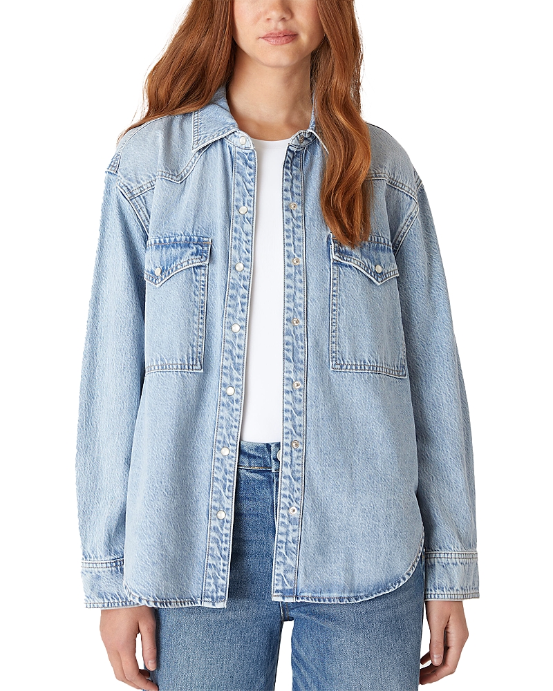 BLANKNYC OVERSIZED DENIM SHIRT