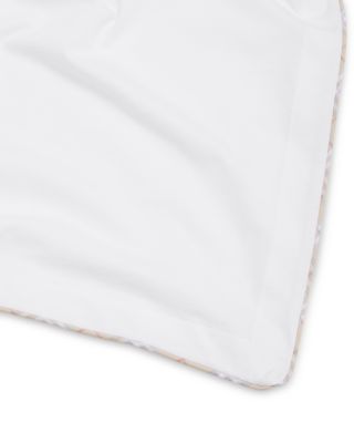 Unisex Check Piping Cotton Blanket