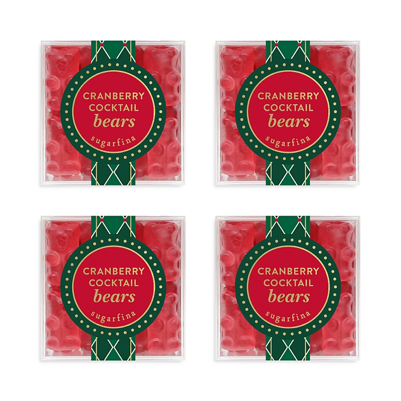 Sugarfina Cranberry Cocktail Bears, Set of 4