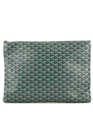 Pre-Owned Goyard - GM Senat Zip Pouch Coated Canvas