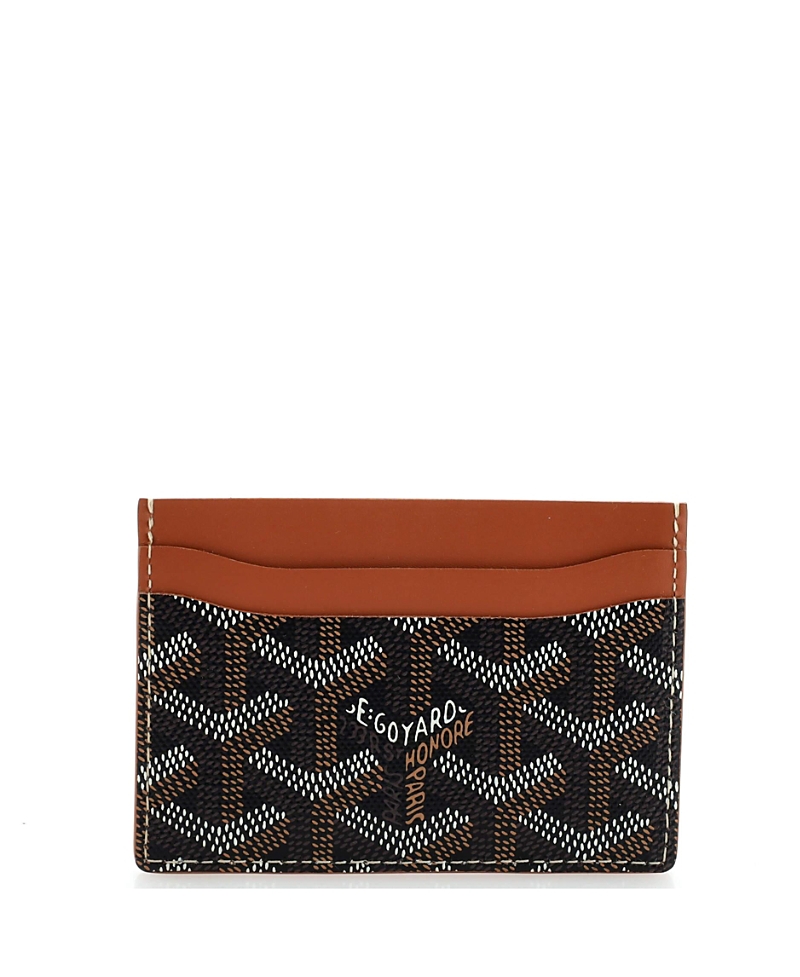 Pre-Owned Goyard Saint Sulpice Card Holder Coated Canvas