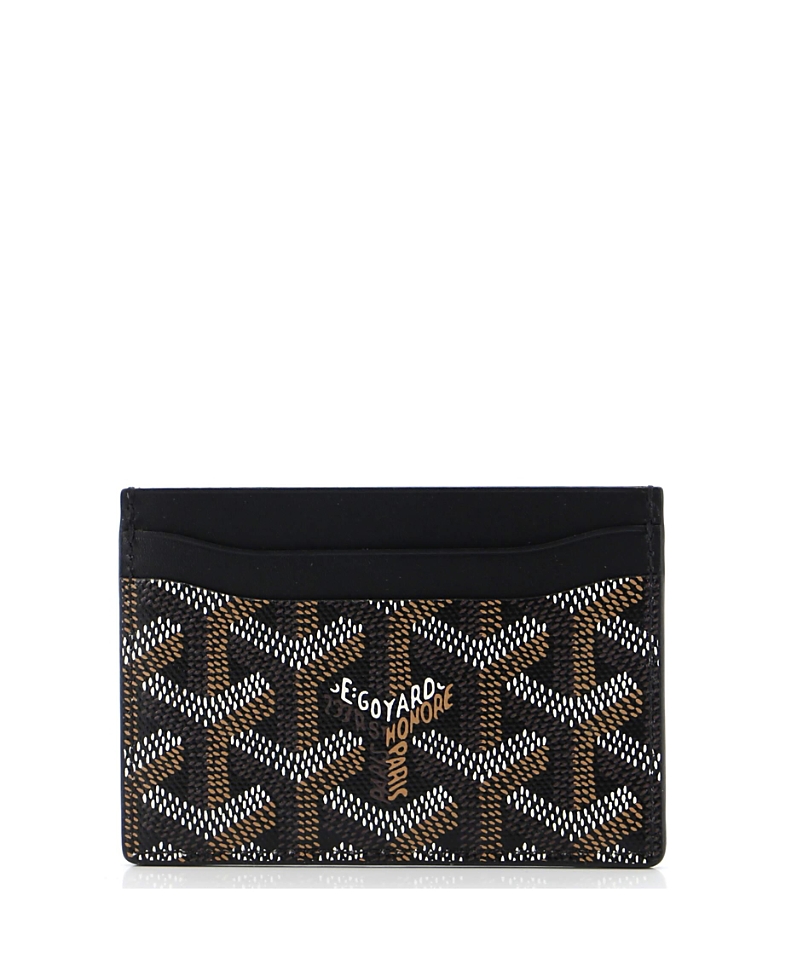 Pre-Owned Goyard Saint Sulpice Card Holder Coated Canvas