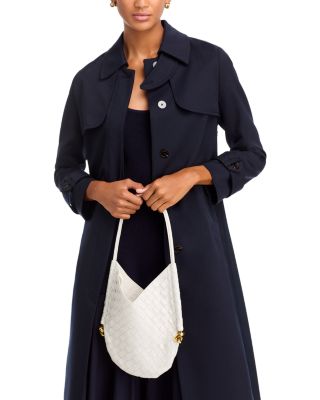 Solstice Intrecciato Leather Shoulder Bag