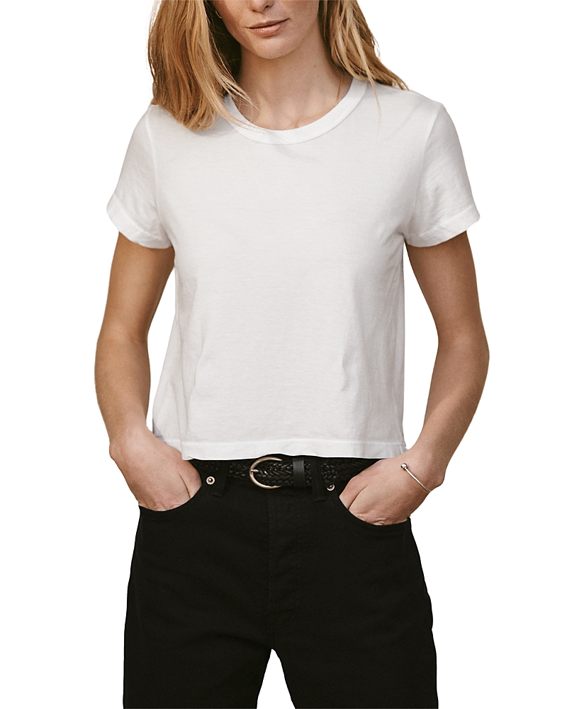 BUCK MASON PIMA BOXY CREWNECK TEE