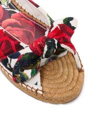 Women&#39;s Knotted Espadrille Sandals