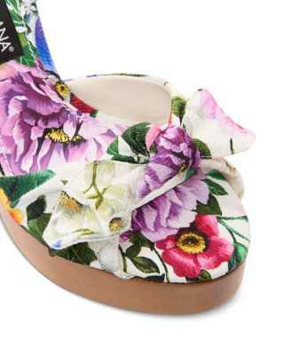 Women&#39;s Knotted Platform Sandals