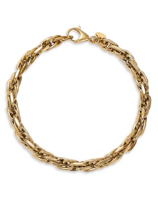 Alberto Amati - 14K Yellow Gold Intertwined Link Chain Bracelet