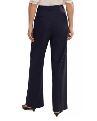 Jones Pleated Wool Pants