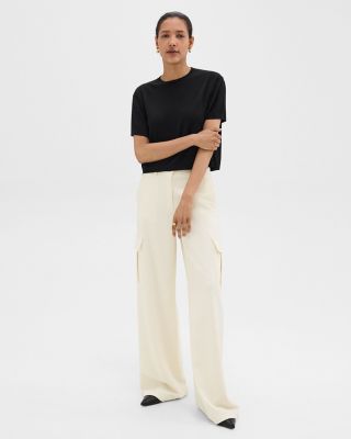 Lightweight Wool Boxy Tee