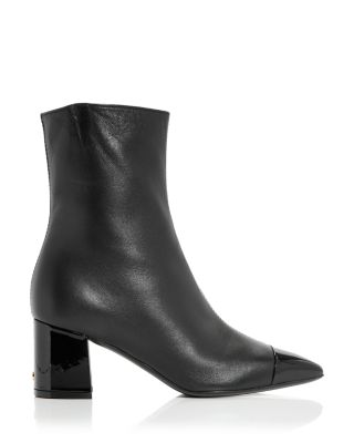 Women's Cap Toe Booties