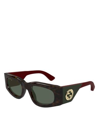 Oblique Square Sunglasses, 51mm
