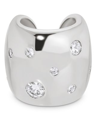 Scattered Crystal Single Chunky Ear Cuff  