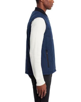 Oxley Stretch Quilted Water Resistant Full Zip Puffer Vest