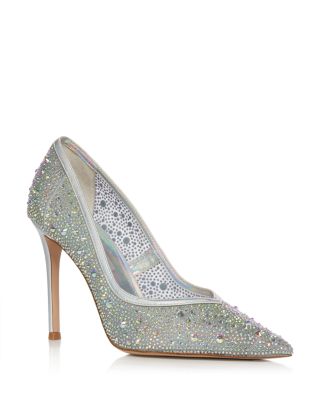 AQUA - Women's Rhinestone Pumps - Exclusive