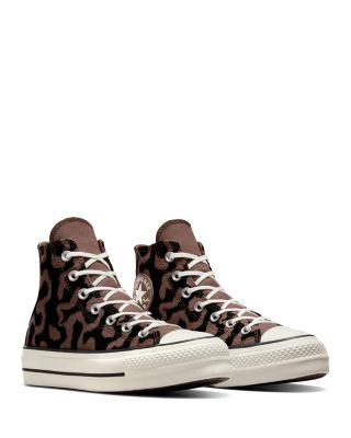 Women's Chuck Taylor All Star Lift Hi Leopard Remix Sneakers