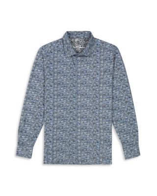 Claredon Printed Button Front Shirt