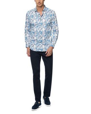 Acosta Printed Button Front Shirt