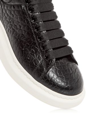 Men's Grainy Leather Oversized Sneaker