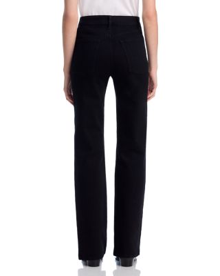 The Arrow High Rise Straight Leg Jeans in Smokescreen