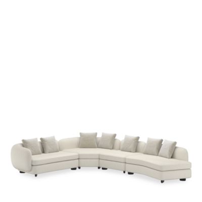 Lumi 4-Piece Fabric Sectional