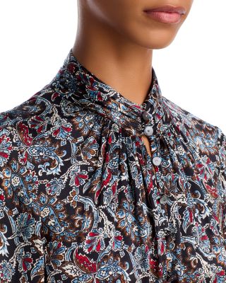 Zoella Paisley Button Front Dress