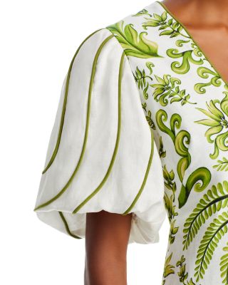 Milani Off White Linen Mini Dress