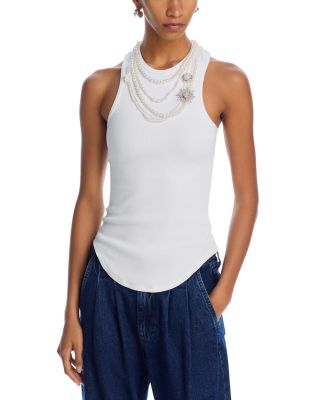 Cinq à Sept - Lizzie Embellished Tank Top